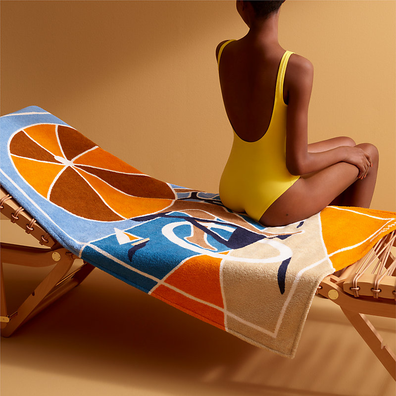 Hermes beach online towel